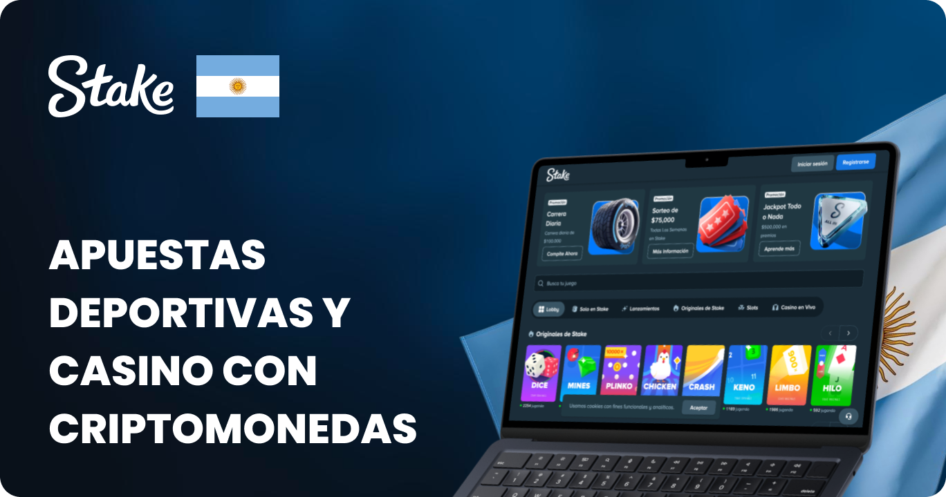 Stake Argentina - Apuestas Deportivas y Casino con Criptomonedas